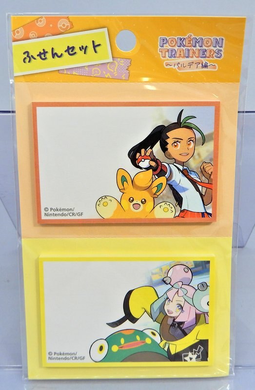 ポケモン 付箋セット/POKEMON TRAINERS POKEMON TRAINERS ネモ&ナンジャモ