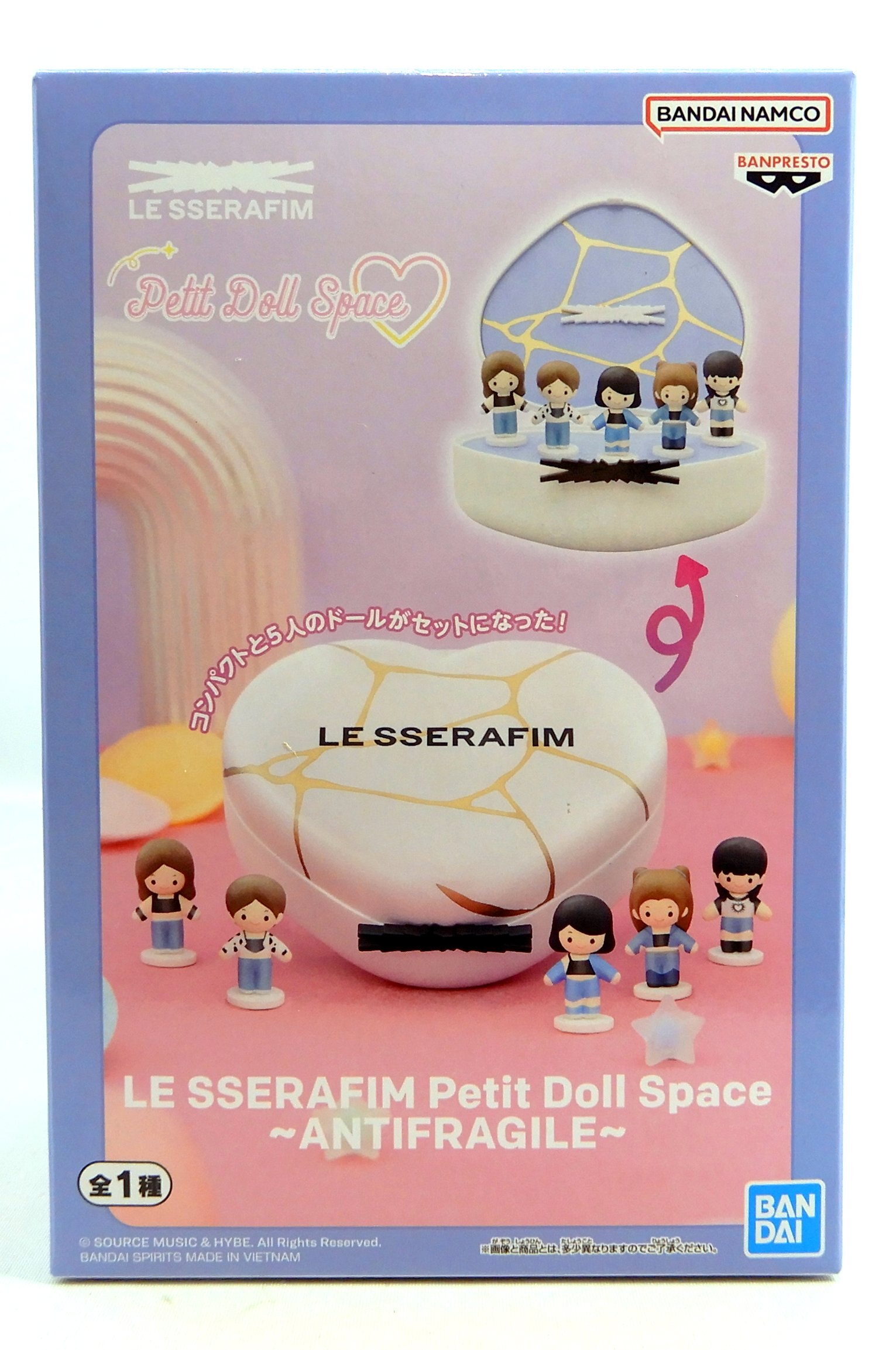 BANDAI SPIRITS Petit Doll Space LESSERAFIM Petit Doll Space ~ANTIFRAGILE~
