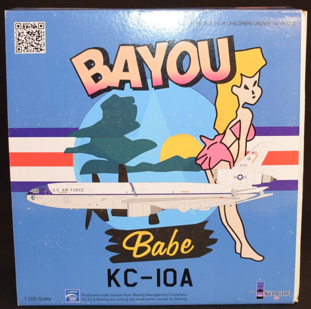 INFLIGHT 1/200 metal die-cast BAYOU BABE US AIRFORCE KC-10A 100612