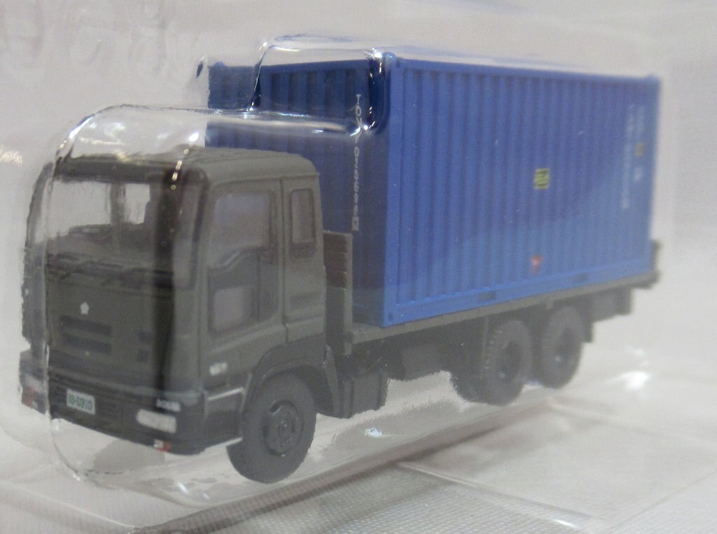 Tomytec ザ トラックコレクション第10弾 シークレット 自衛隊 特大型トラック 6 4 青コンテナ まんだらけ Mandarake