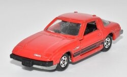 Tomy Tomica Black Box Made In Japan Mazda Savannah Rx Limited Red Interior Black Black