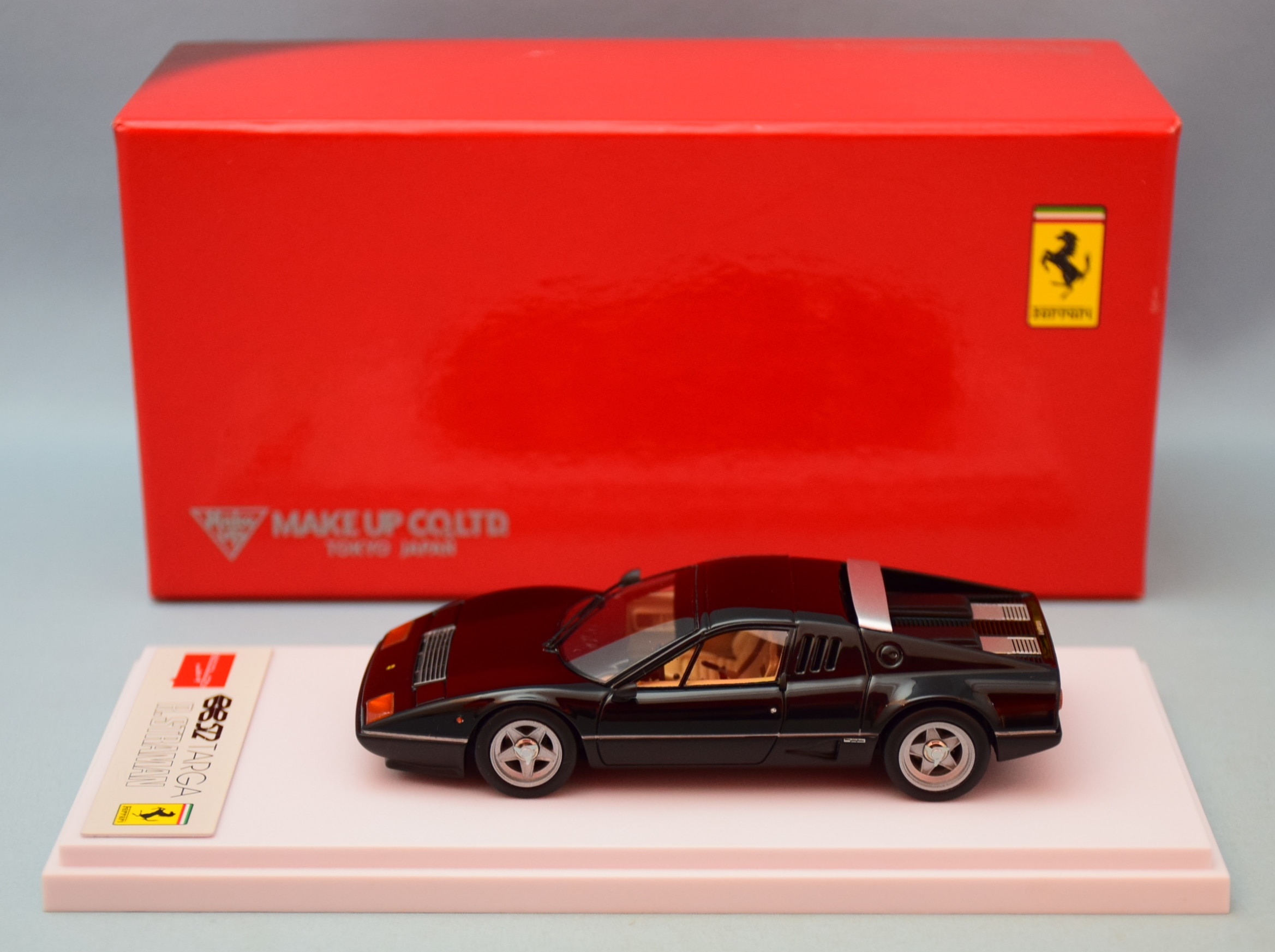 販売公式★激レア絶版★Make Up*1/43*Ferrari 156/85 #27 1985 Brazilian GP*Michele Alboreto*フェラーリ≠BBR,MR BBR