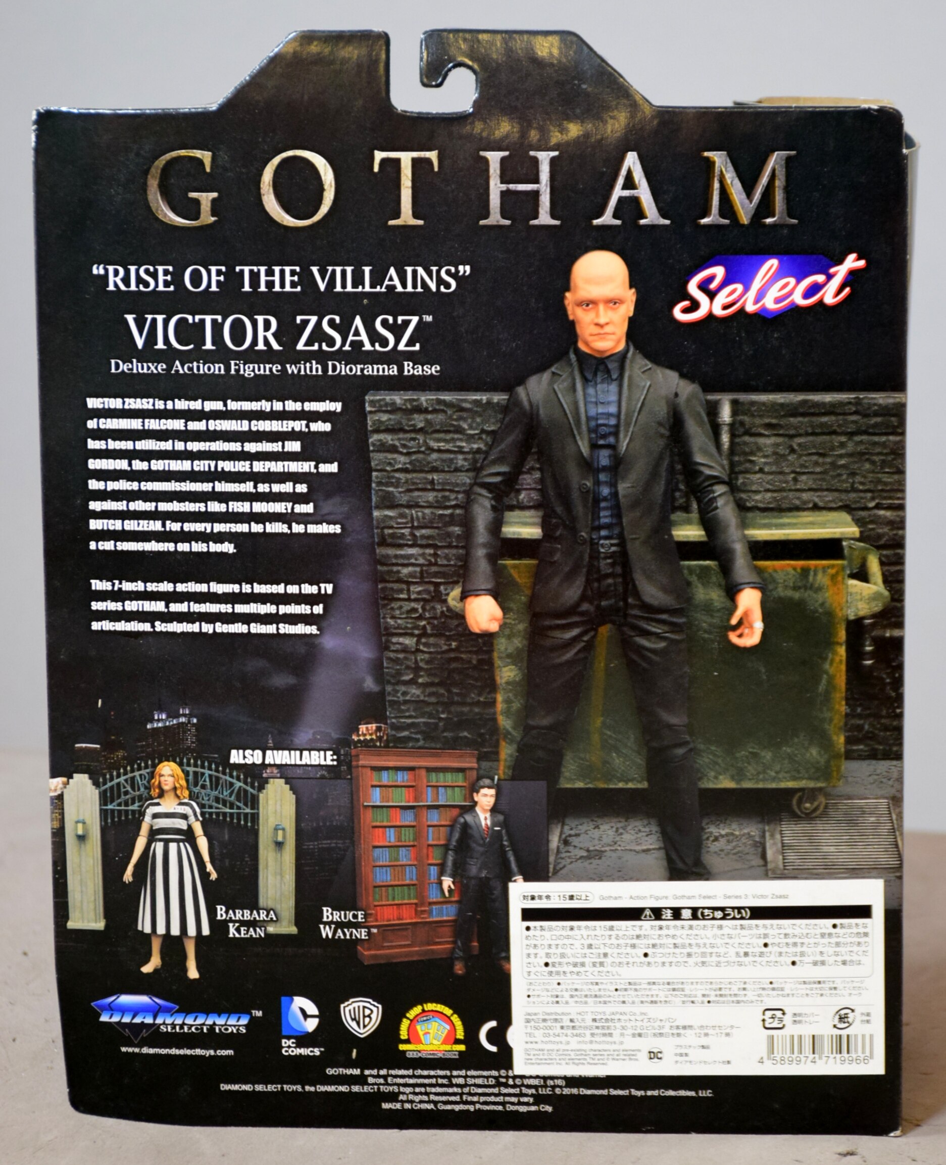 Diamond Select Toys Gotham Select: Victor Zsasz Action Figure