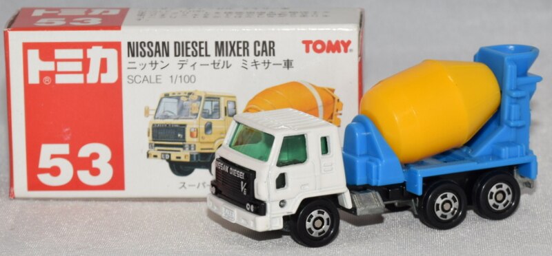 トミー トミカ 中国製 ニッサン ディーゼル ミキサー車 53 まんだらけ Mandarake