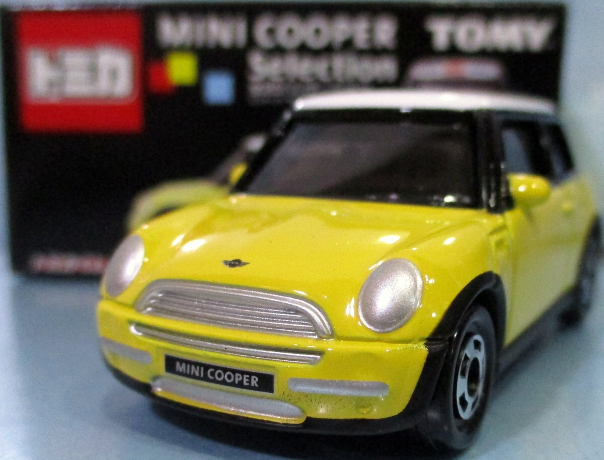 TOMY トミカくじX MINI COOPER Selection トミカ リキッドイエロー