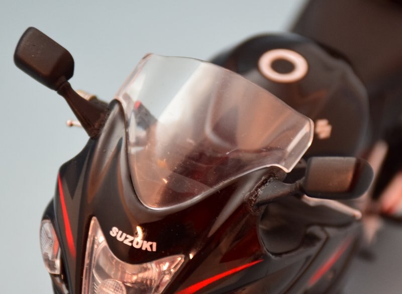 WIT'S SUZUKI GSXR 隼 グラス スパークル ブラック BS