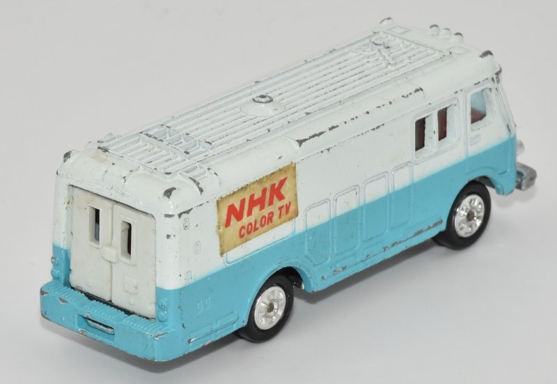 新品登場 黒箱トミカ NHK TV中継車 美品 日本製 デッドストック