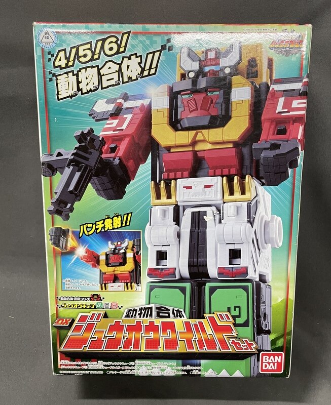 即納 動物戦隊ジュウオウジャー ジュウオウキューブ456 Dxジュウオウワイルドセット 動物合体 sn93a2ikghv1ur