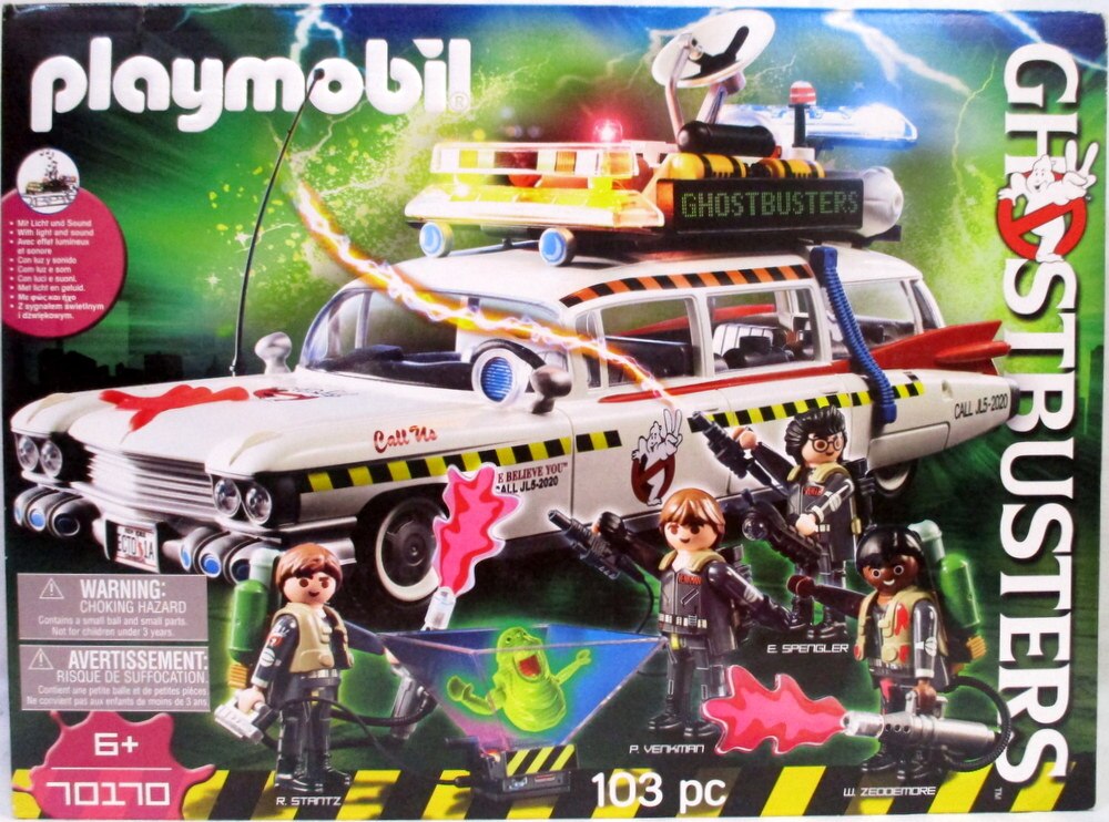 PLAYMOBIL 70170 Ghostbusters 2 Ecto-1a Car Playset for sale online 