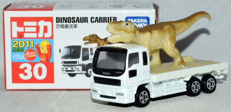 タカラトミー トミカ 中国製 恐竜搬送車 新車シール付き 30 まんだらけ Mandarake