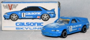 トミカ日本製/ガリバー特注 CALSONIC SKYLINE GT-R R32 #1 JTC1990 84-4-15