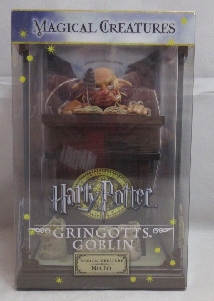 THE NOBLE COLLECTION MAGICAL CREATURES GRINGOTTS GOBLIN NO.10