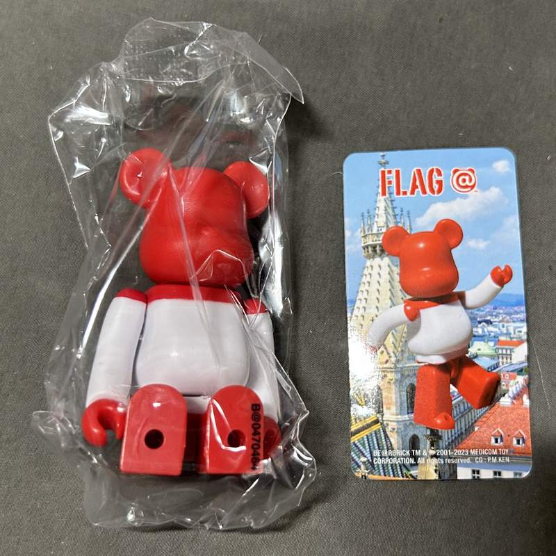 MEDICOMTOY BE@RBRICK シリーズ47 FLAG オーストリア シリーズ47