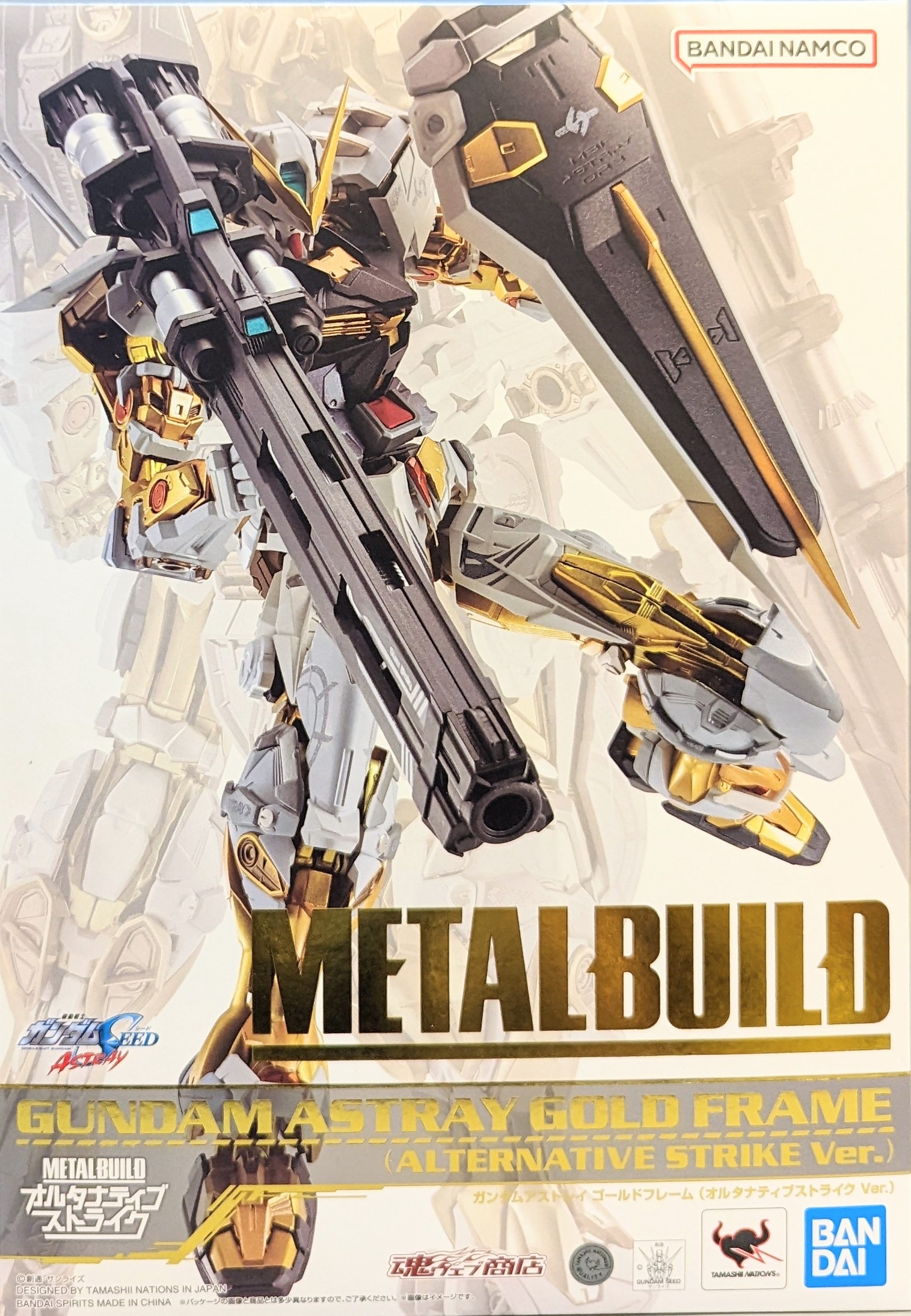 BANDAI SPIRITS METAL BUILD ガンダムアストレイ ゴールドフレーム