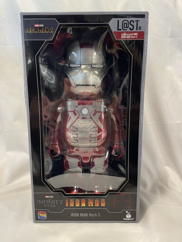 L@ST賞 BE@RBRICK 400% IRON MAN Mark 5ベアブリック賞 - アメコミ