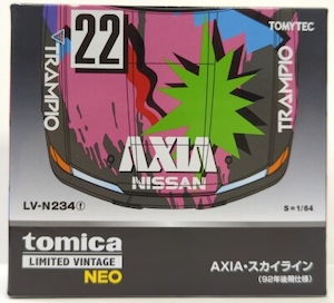 TOMICA LIMITED VINTAGE NEO AXIA・スカイライン 92年後期仕様 TLVN234f