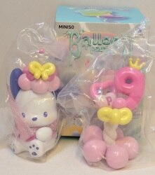 MINISO ポチャッコ バルーンパーティー 9 Pearly Romance Trailer