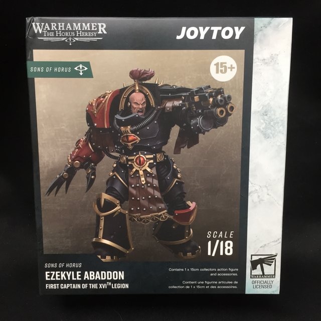 JOYTOY WARHAMMER THE HORUS HERESY SON OF HORUS EZEKYLE ABADDON