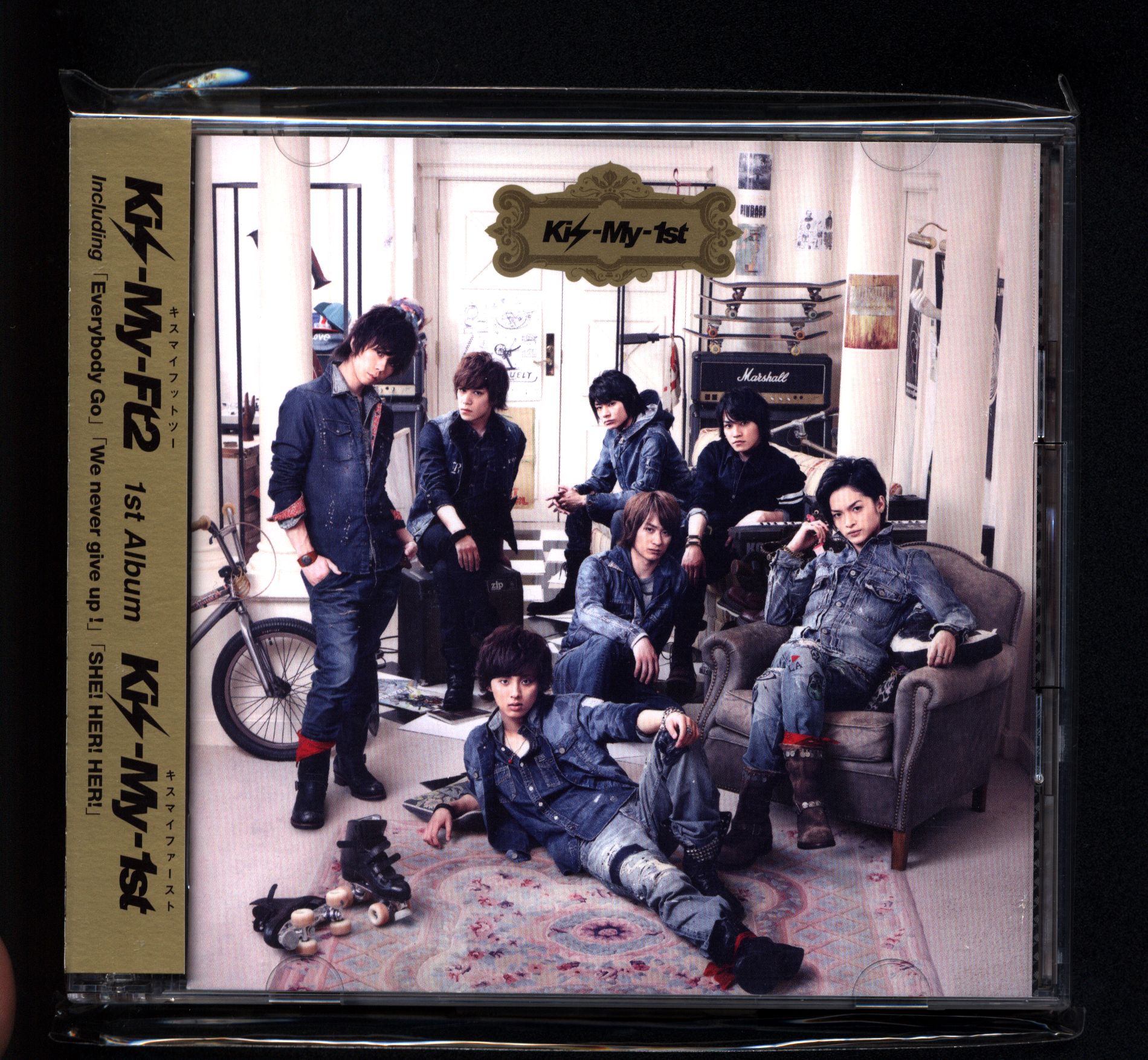 Kis-My-Ft2 Kis-My-1St First Edition Limited Ed Disc * CD + DVD FIRE ...