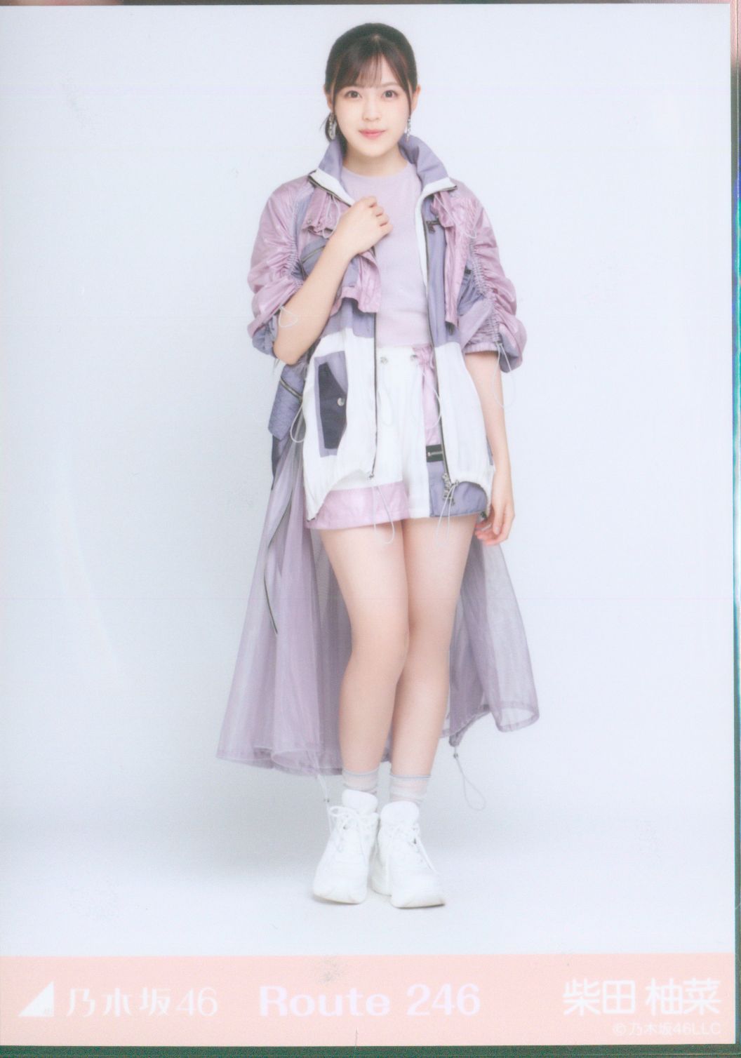 乃木坂46 柴田柚菜ロングニットワンピコンプ
