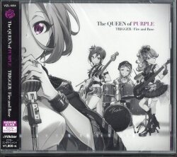 ゲームCD The QUEEN of PURPLE 初回)TRIGGER/Fire and Rose