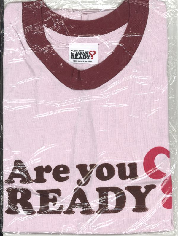 V6 10 Asia Tour In Japan Ready T Shirt Outer Package Missing Mandarake Online Shop