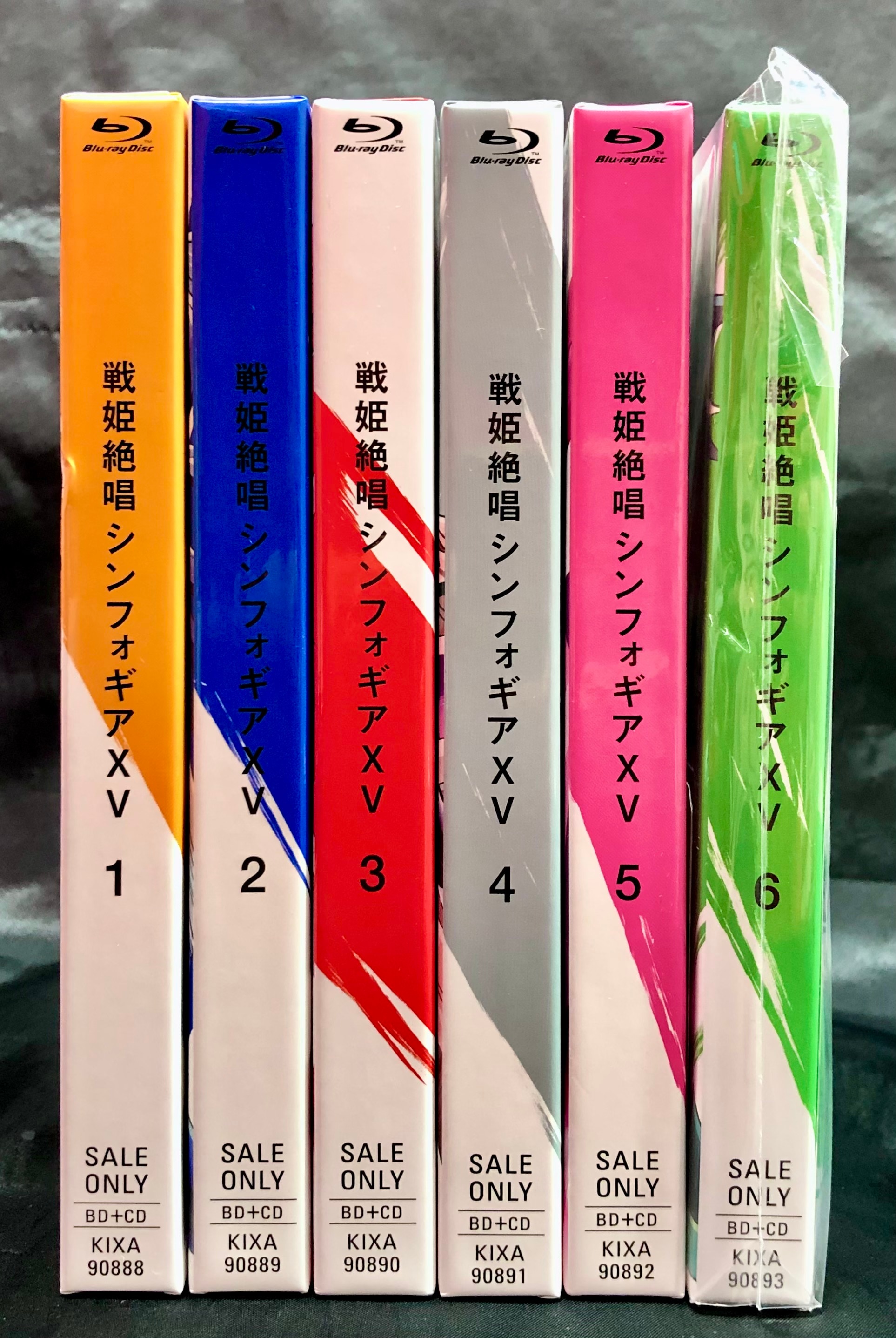 アニメBlu-ray 戦姫絶唱シンフォギアXV 期間限定版全6巻 セット ...