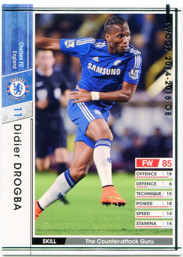 Sega Wccf Wccf14 15 Didier Drogba Ex Ex Mandarake Online Shop