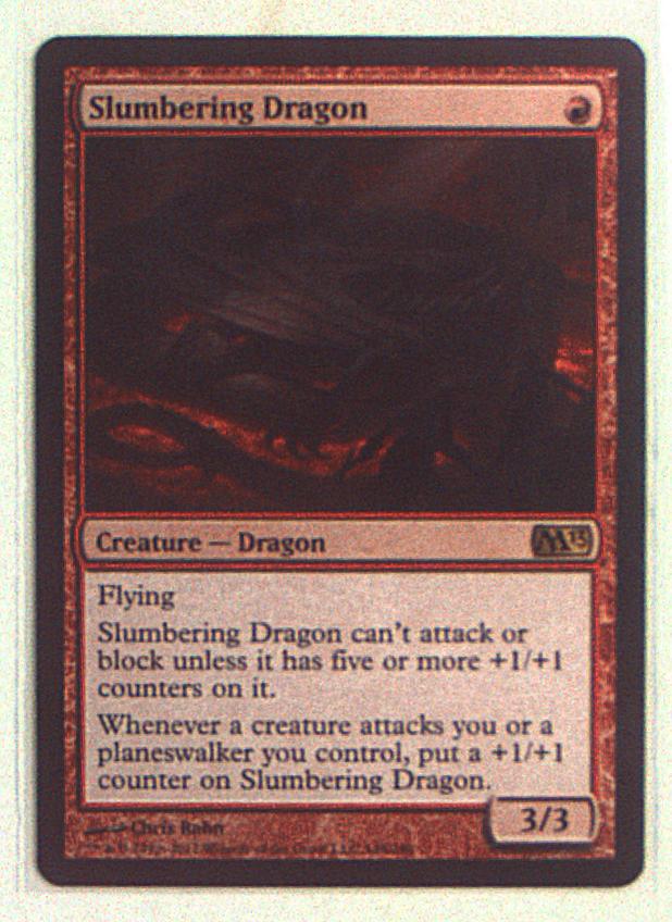 Wizards Of The Coast 13版 M13 英 まどろむドラゴン Slumbering Dragon 赤r まんだらけ Mandarake