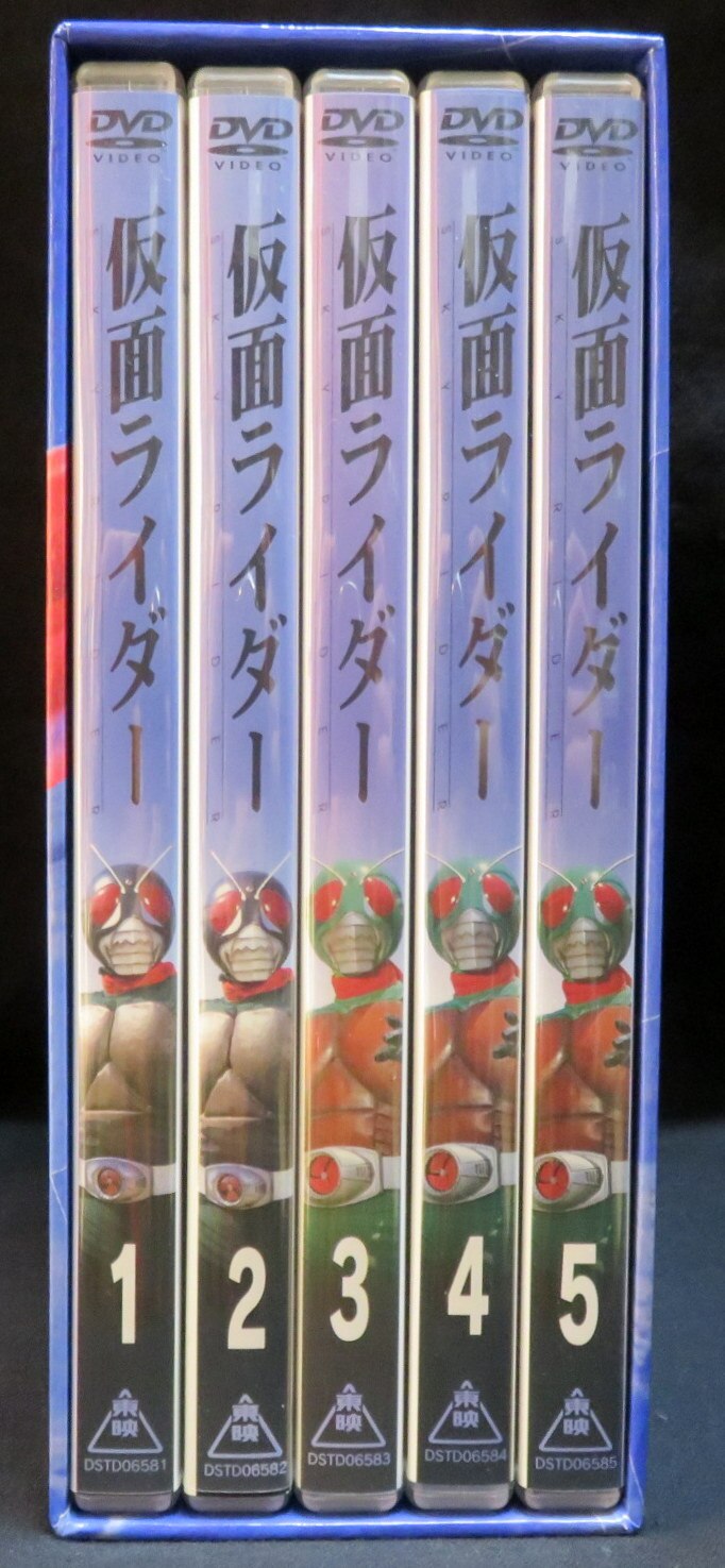 特撮DVD [初回BOX付] 仮面ライダー(スカイライダー)全5巻セット