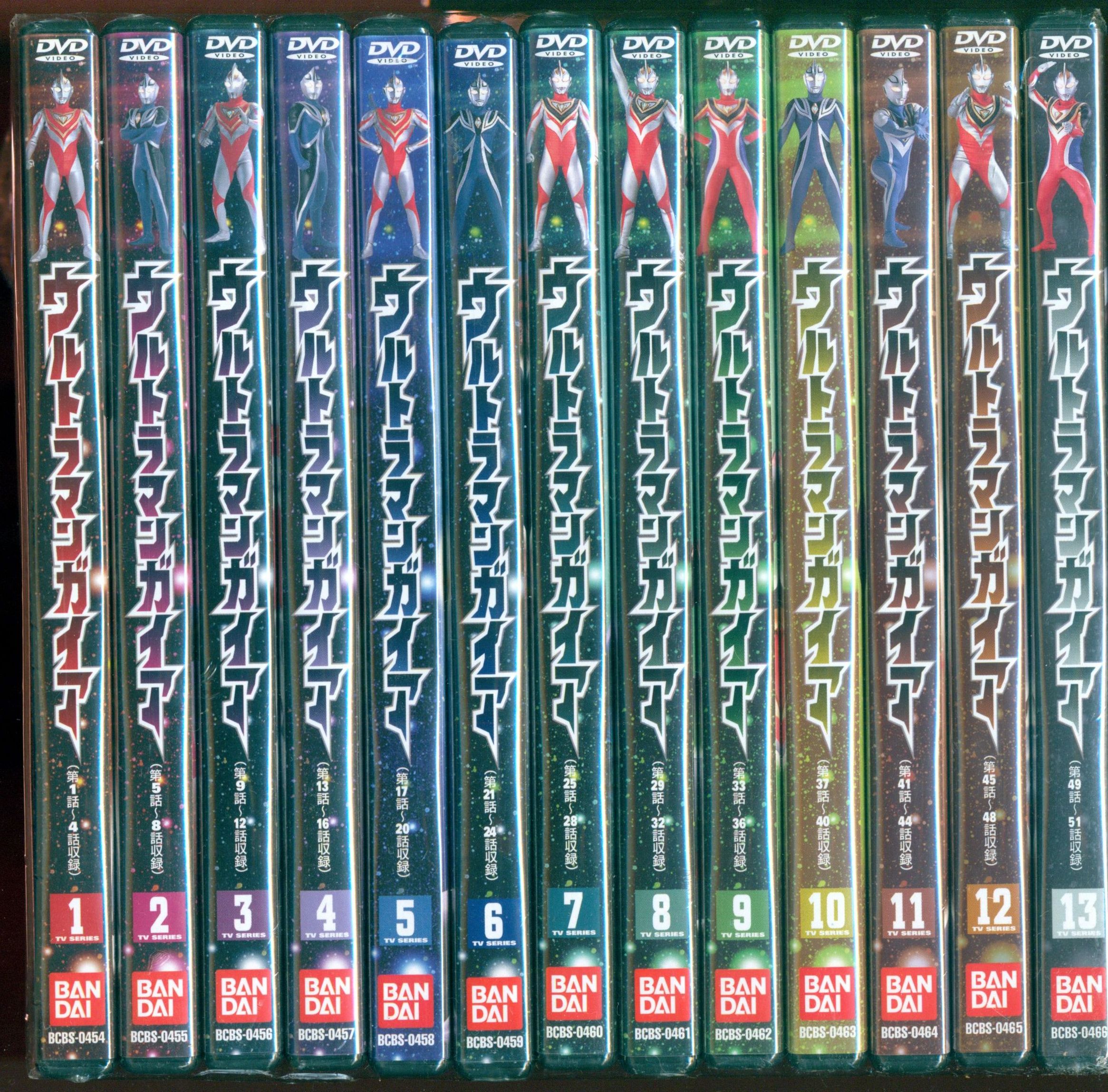 特撮DVD ウルトラマンガイア 全13巻 セット ※未開封 | まんだらけ