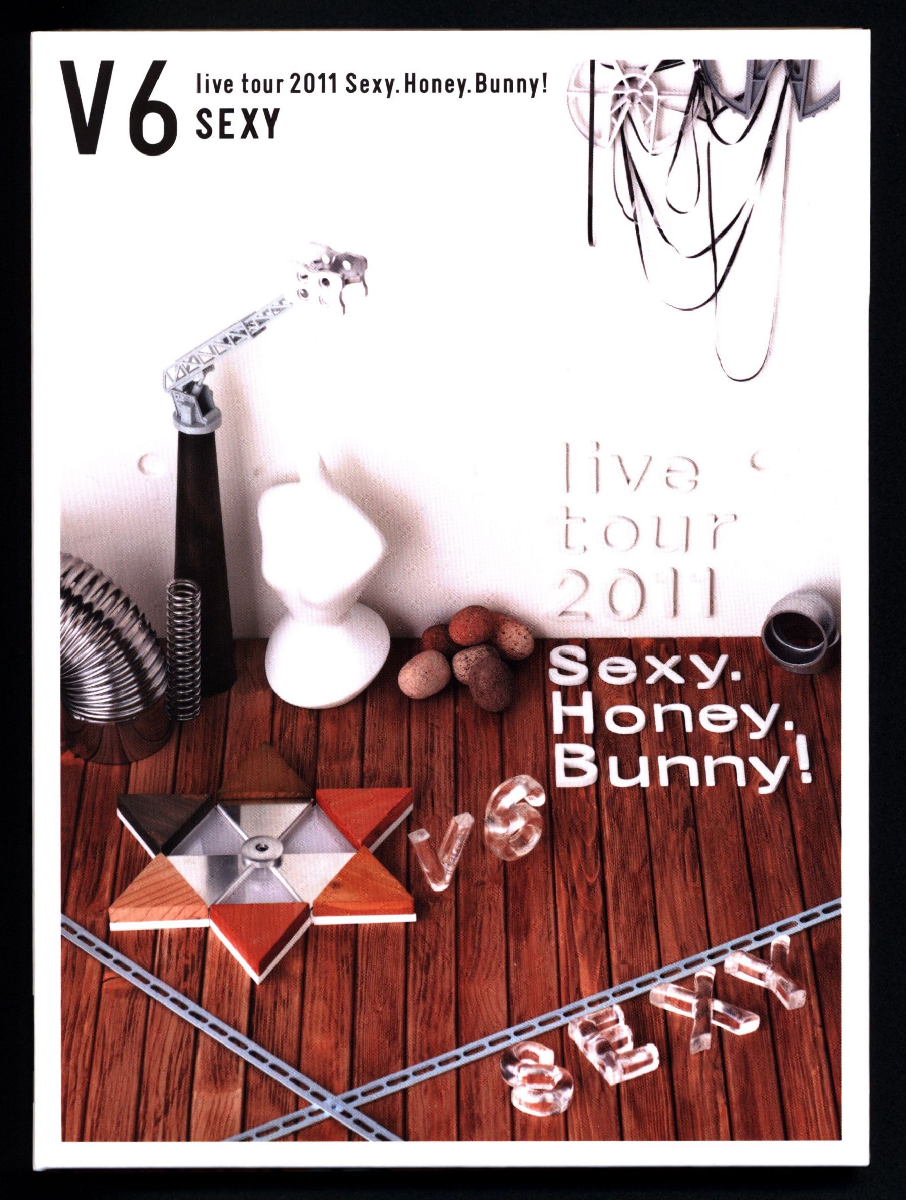 V6 DVD First edition<SEXY盤> Sexy.Honey.Bunny! live tour 2011
