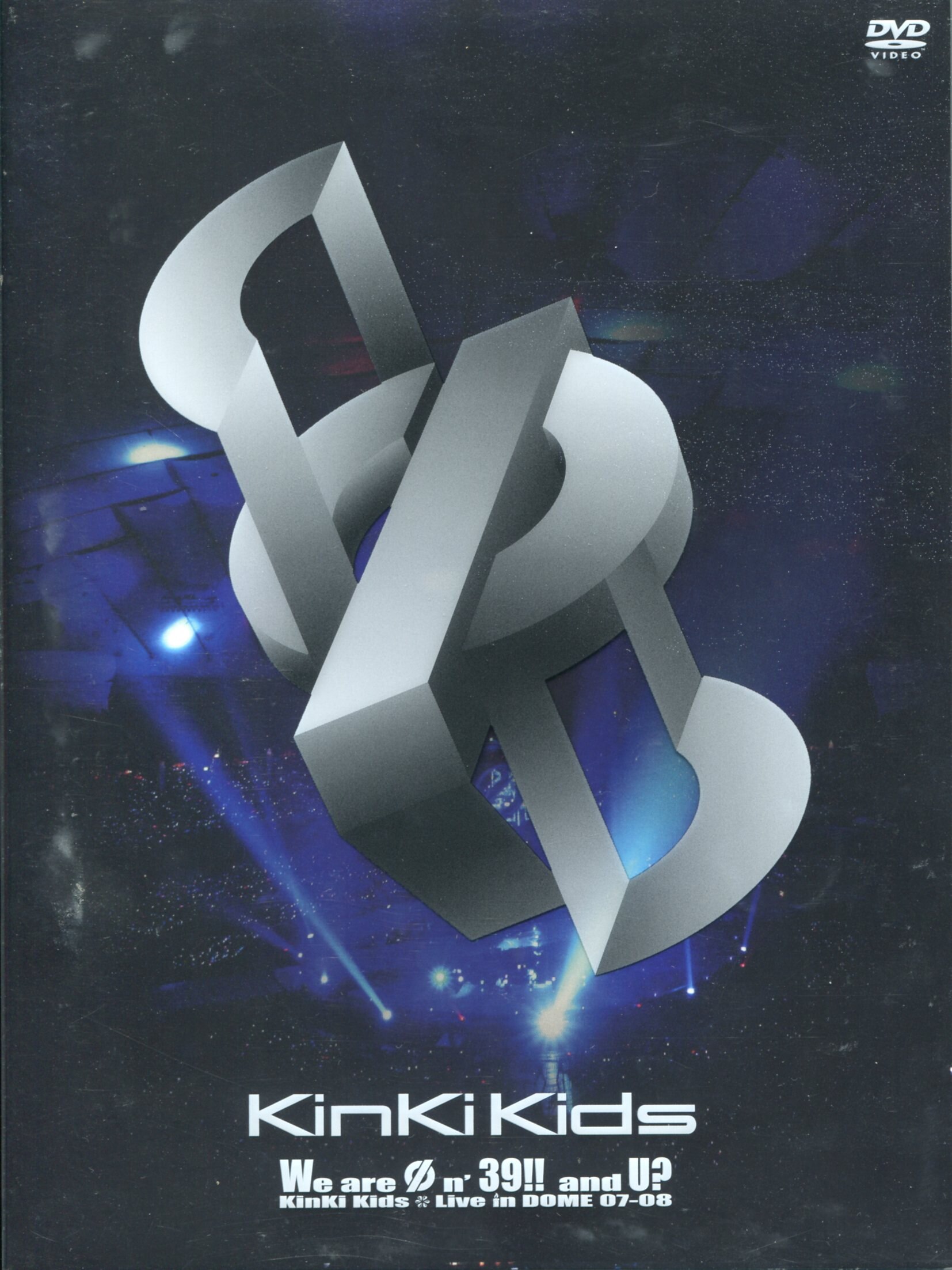 KinKi Kids DVD First Edition Limited Ed Disc We are Φn' 39!! and U