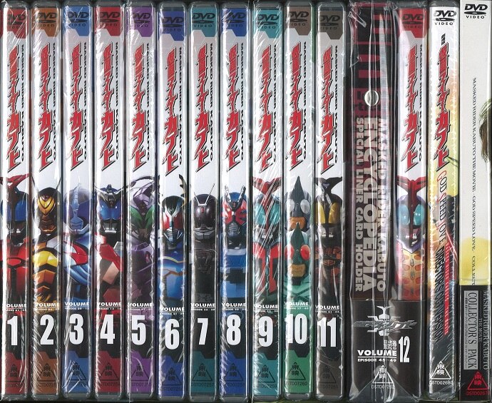 DVD> Kamen Rider Kabuto First edition version All 12 volumes +