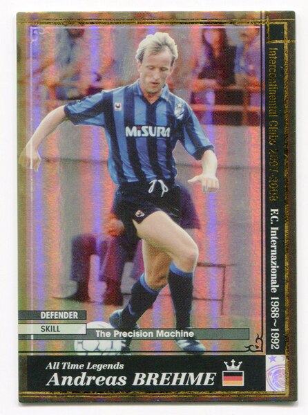 Sega WCCF WCCF07-08 Andreas Brehme (07-08 / ATLE) ATLE | MANDARAKE