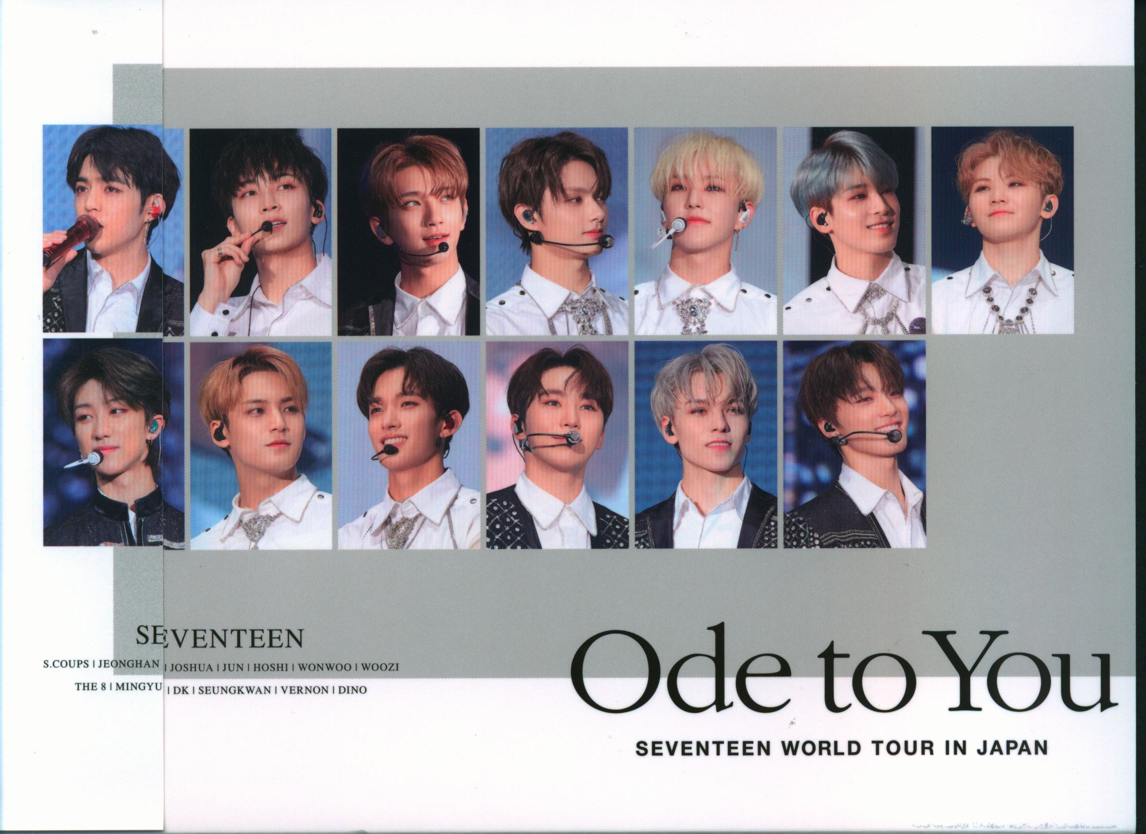 SEVENTEEN SEVENTEEN WORLD TOUR ODE TO YOU IN JAPAN Loppi・HMV初回