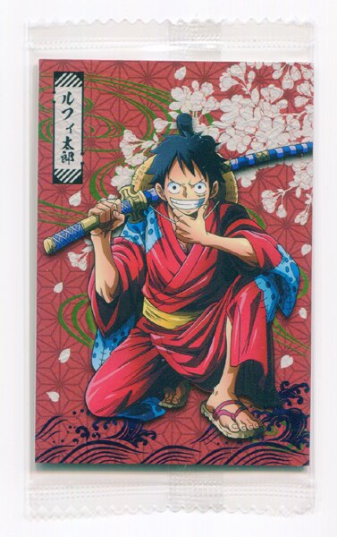 Bandai ワンピースウエハース 侍の国 ルフィ太郎 1 まんだらけ Mandarake