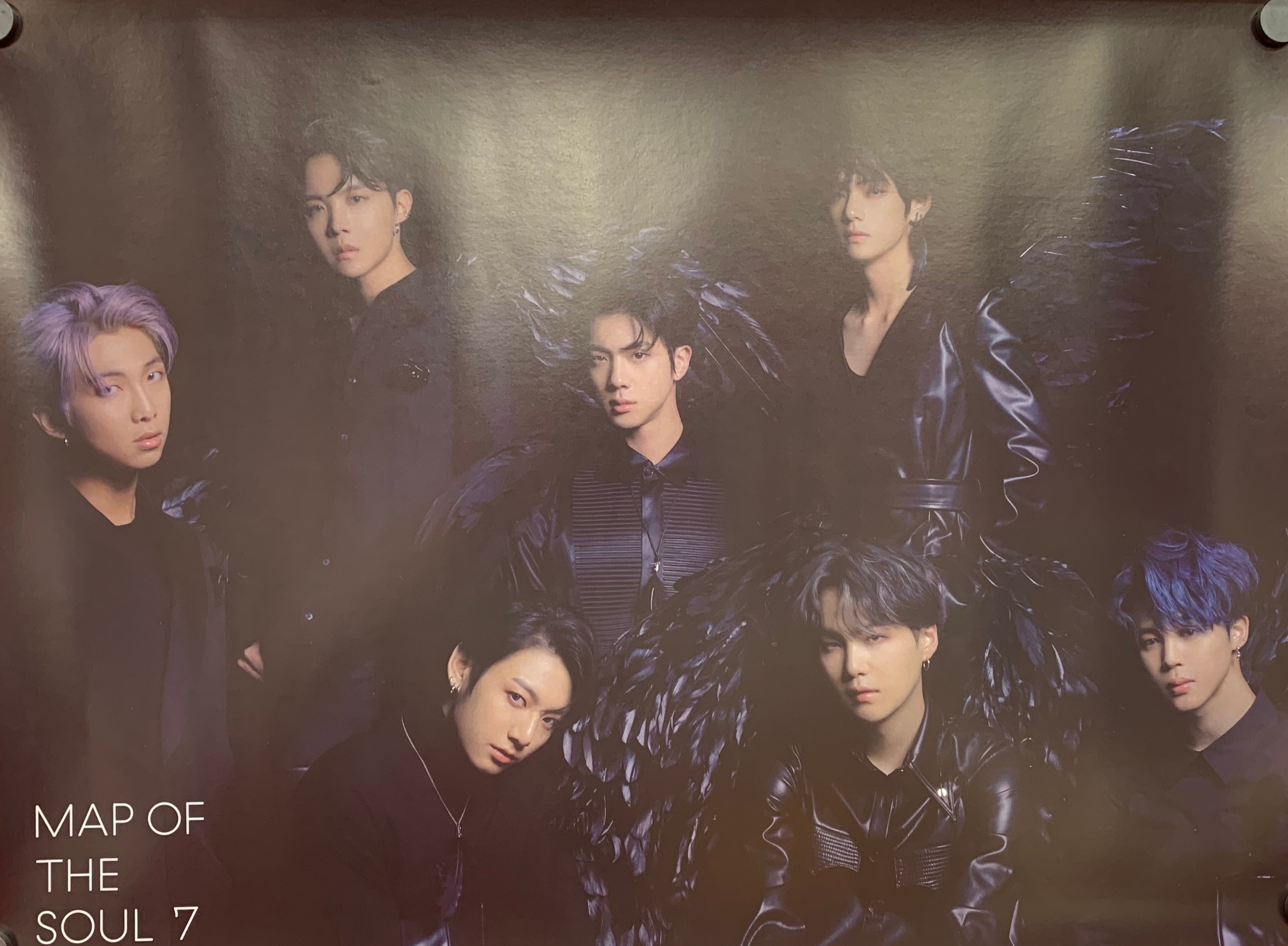 BTS MAP OF THE SOUL_DVDの特典ポスター