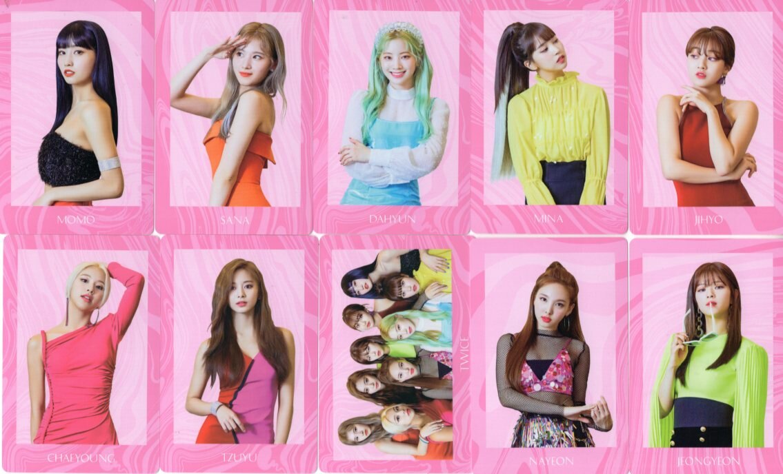 twice ミナ トレカ セット-