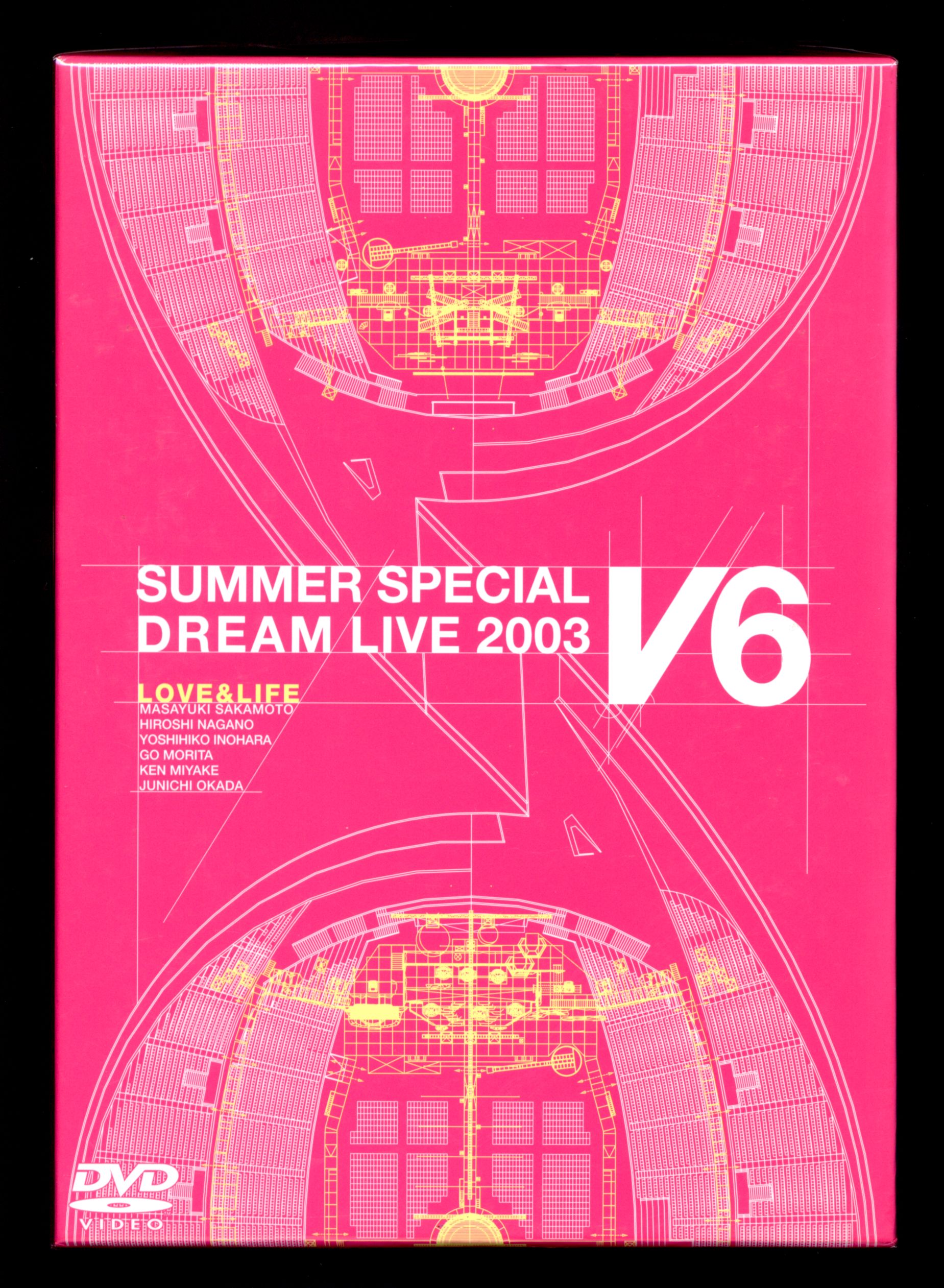 V6 DVD LOVE & LIFE~V6 SUMMER SPECIAL DREAM LIVE 2003 V+VV Program ...