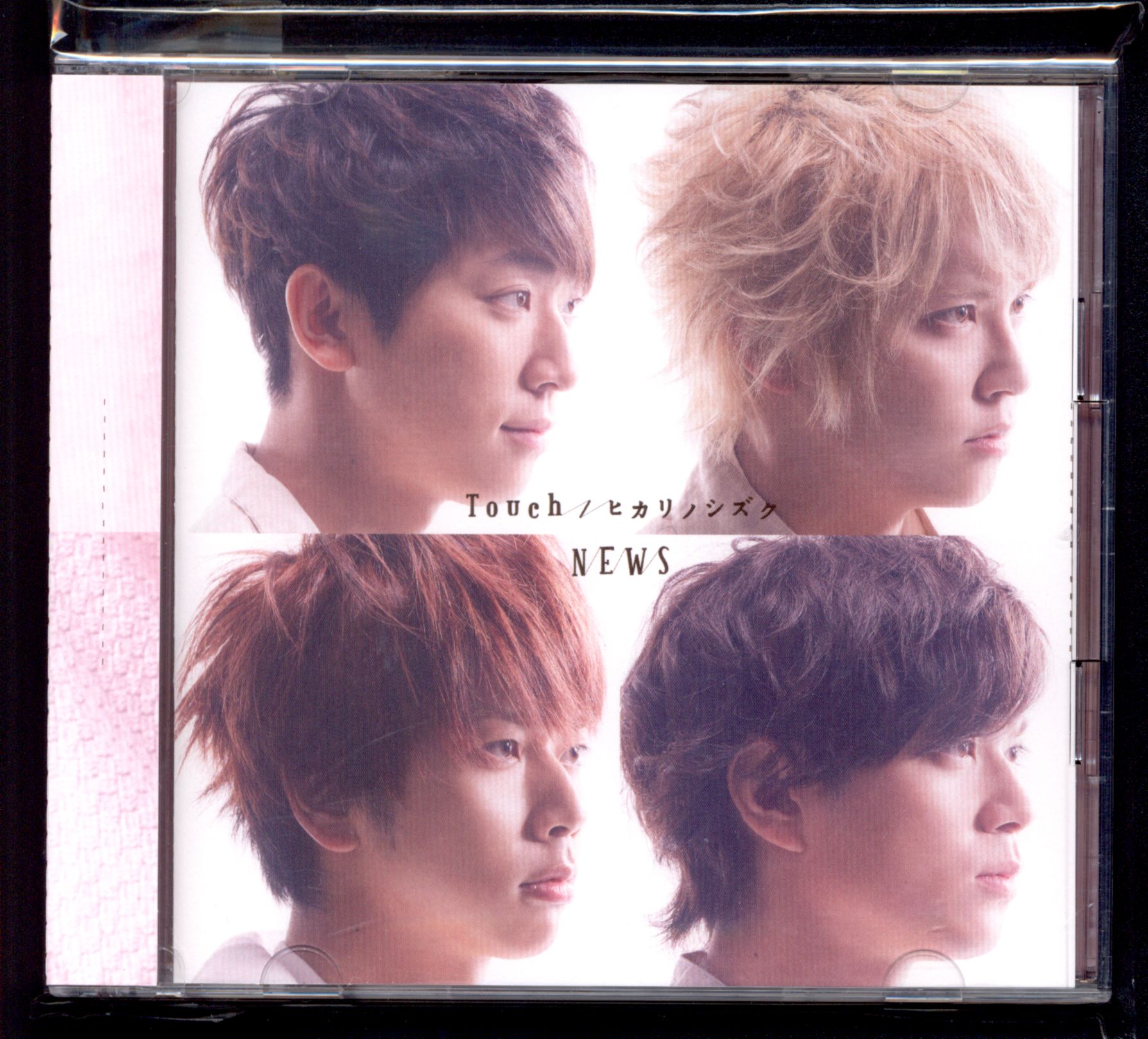 最新作 NEWS Touch/ヒカリノシズク 「Touch *CD+DVD 初回Touch盤 アイドルグッズ