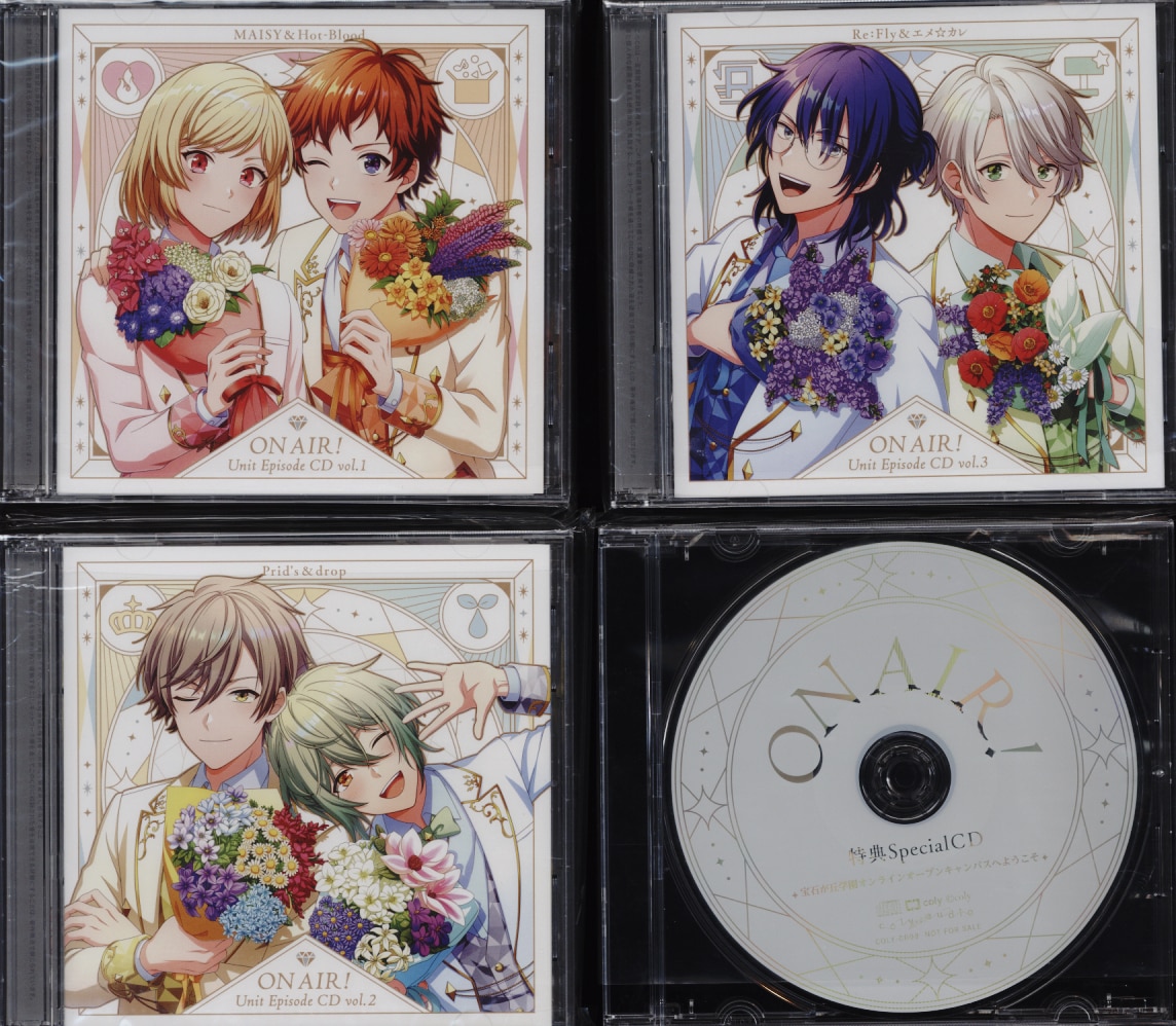 オンエア! Unit Episode CD vol.1～vol.3/特典Special CDセット *4枚組