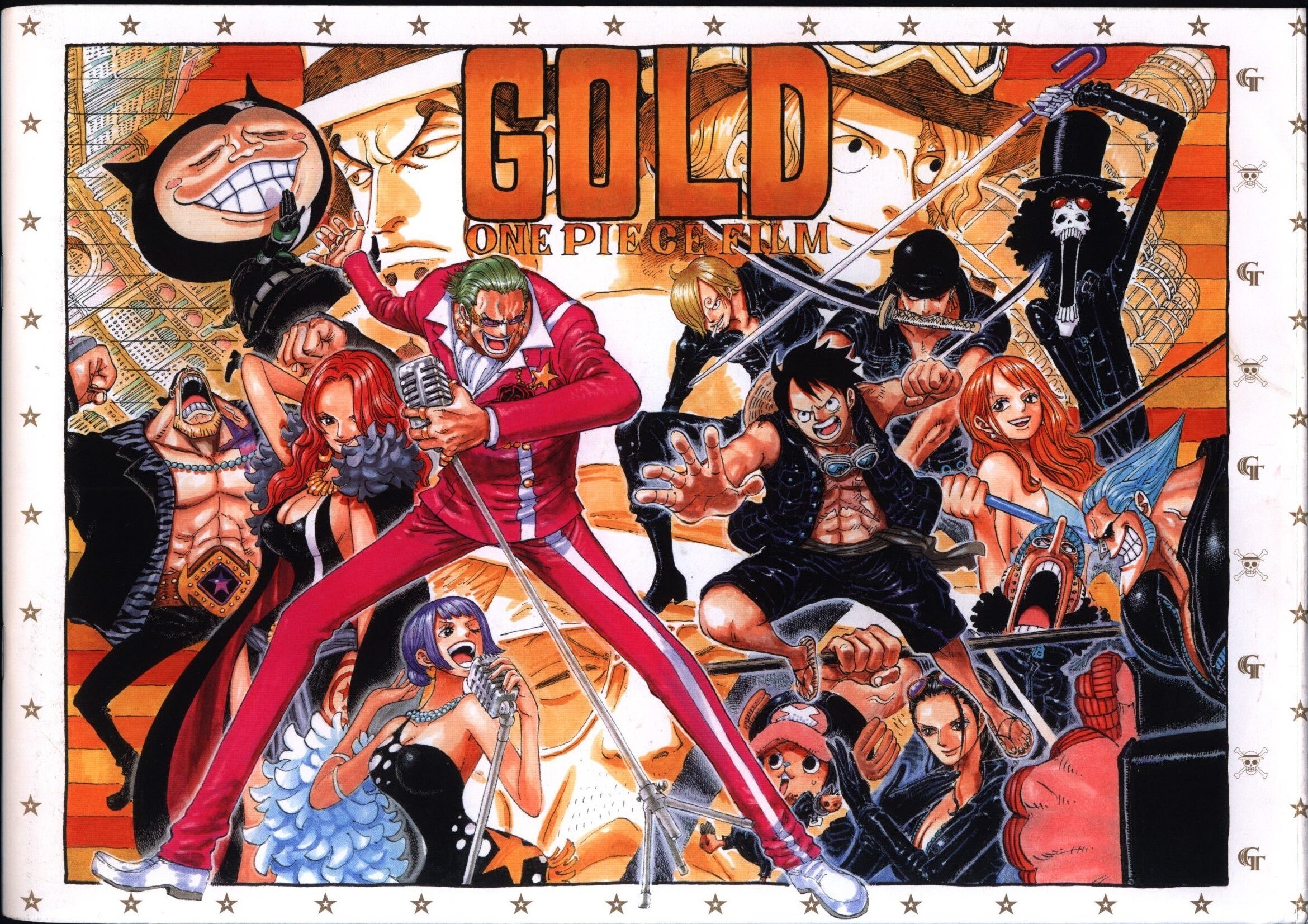 One Piece Film: Gold Pamphlet