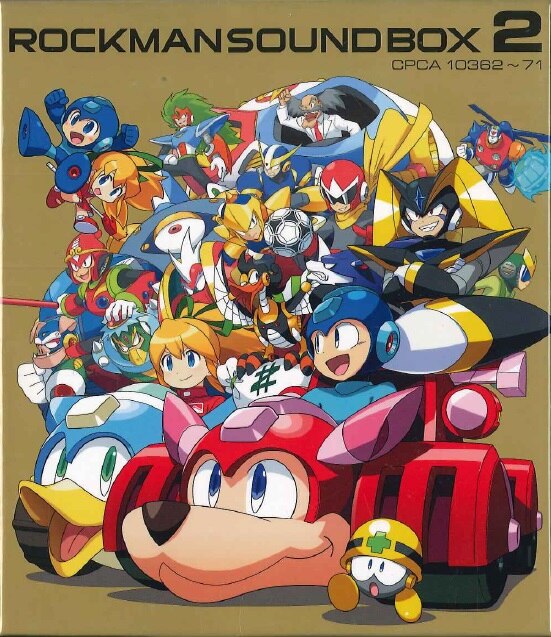 ロックマン サウンド　BOX　　CDゲーム音楽