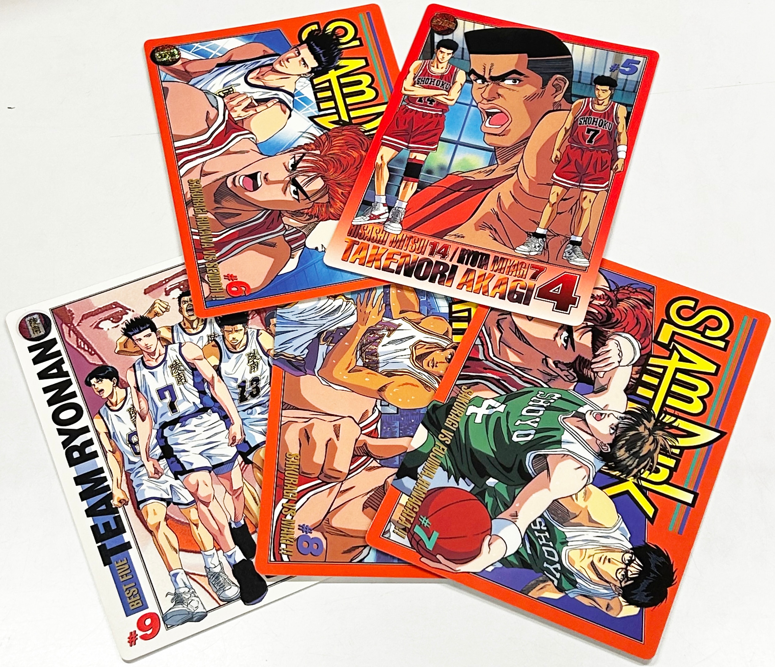PSA10【桜木花道&流川楓】スラムダンク　カードダス　　1994年　激レア PSA10【桜木花道&流川楓】スラムダンクカードダス1994年激レア