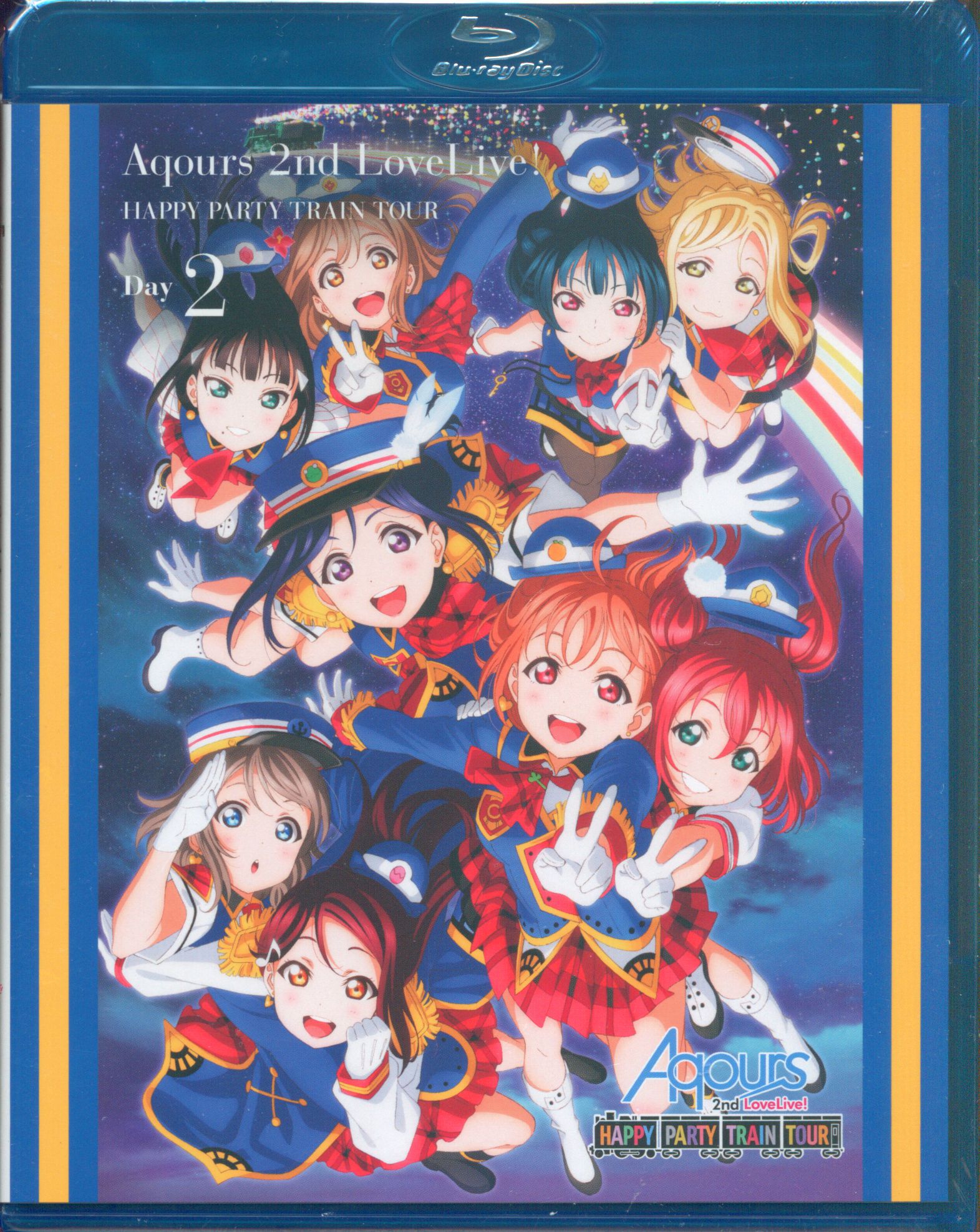 Live Blu-ray Aqours 2nd LoveLive! HAPPY PARTY TRAIN TOUR Day2 | MANDARAKE  在线商店