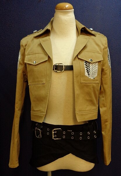進撃の巨人 調査兵団服 女性用mサイズ程度 日本サイズ まんだらけ Mandarake