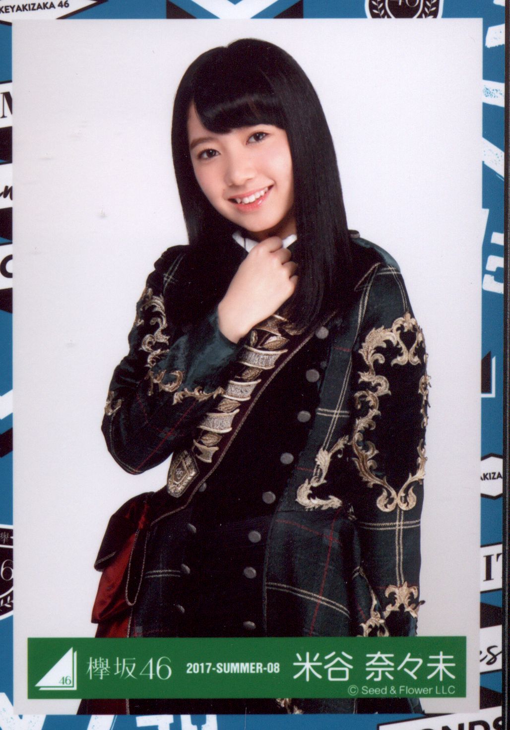 欅坂46yoneyanananotnhkredandwhitesingingmatchcostume2017summer07