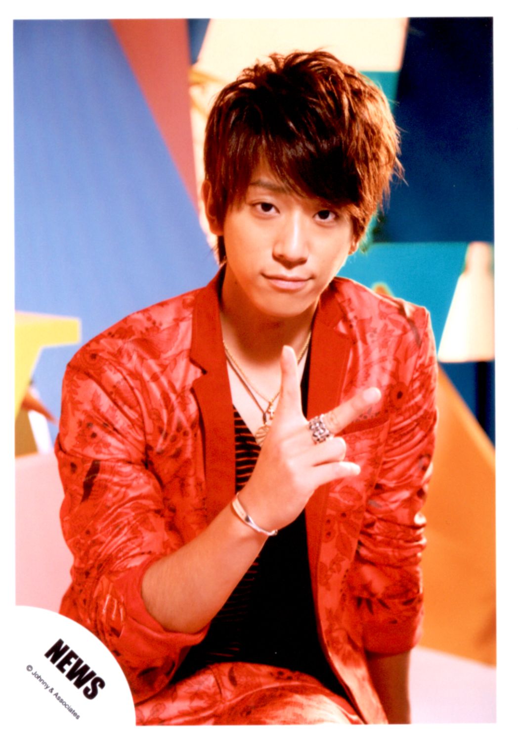 News Seven Colors Keiichiro Koyama Official Photograph Single Photo Mandarake Online Shop