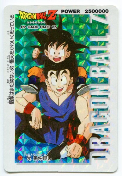 アマダ ドラゴンボール Ppカード アマダ 25弾 兄弟仲良し 1087 まんだらけ Mandarake